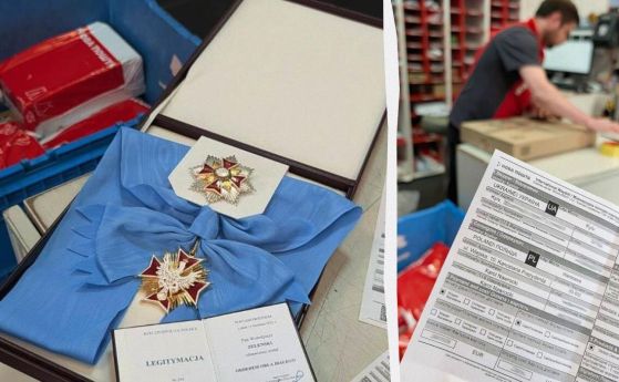 Зеленски върна по пощата ордена Бял орел на полския президент