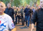 Президентът Александър Вучич на митинг