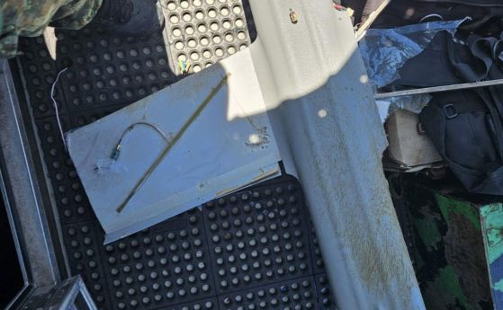 ВМС унищожиха военен дрон, плаващ в морето край Албена