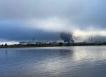 Пожар в нефтен терминал край Санкт Петербург