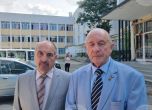 Двамата полковници, абонирани за ръководството на ДАБ. Вдясно е шефът Иван В. Иванов (БСП), вляво – Никола Казаков (ГЕРБ).