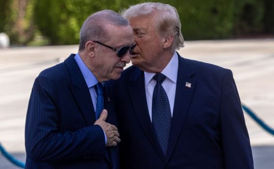 Реджеп Тайип Ердоган и Доналд Тръмп. Getty Images