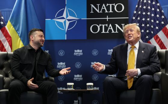 Володимир Зеленски и Доналд Тръмп - Getty Images