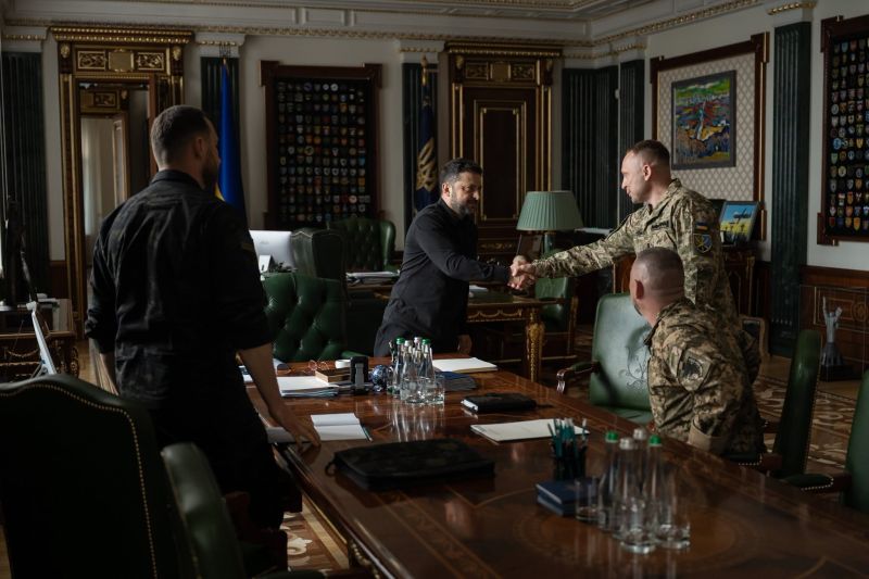 Володимир Зеленски и Михайло Драпатий