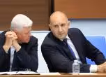 Димитър Стоянов и Румен Радев. БГНЕС/Антон Станков 