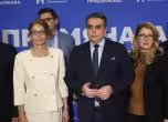 Асен Василев и членове на ръководството на ПП