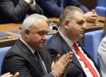 Иван Демерджиев и Делян Пеевски в парламента