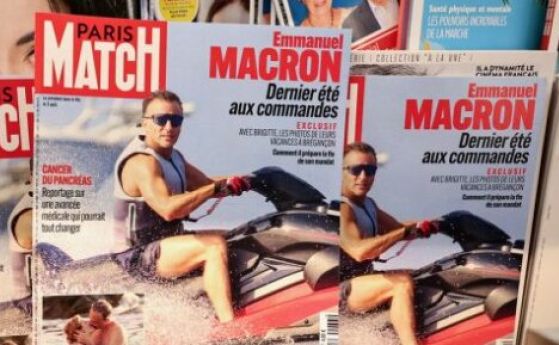 Скандал във Франция: Критикуват Макрон заради снимка на джет-ски, докато страната гори