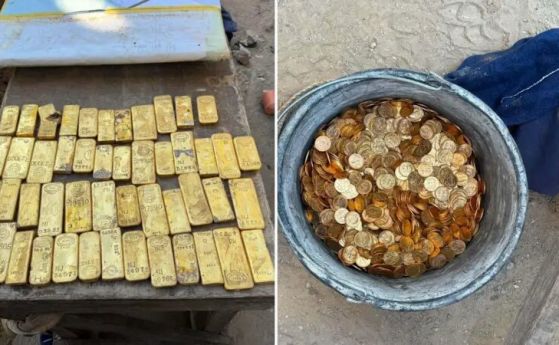 Строители намериха зазидано съкровище в къща в Белгия