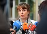 Наталия Ефремова дава брифинг за медиите. БГНЕС/Валентина Биларева