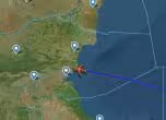 Скрийншот от сайта Flightradar24