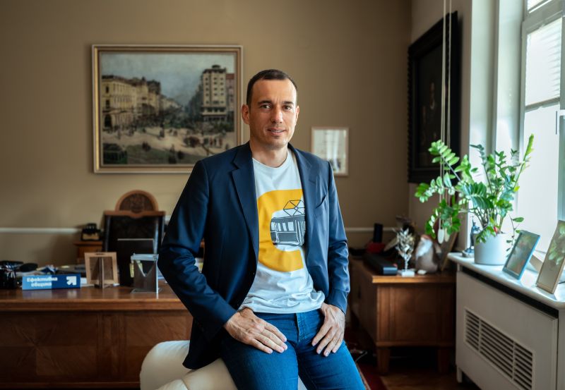 Кметът на София Васил Терзиев