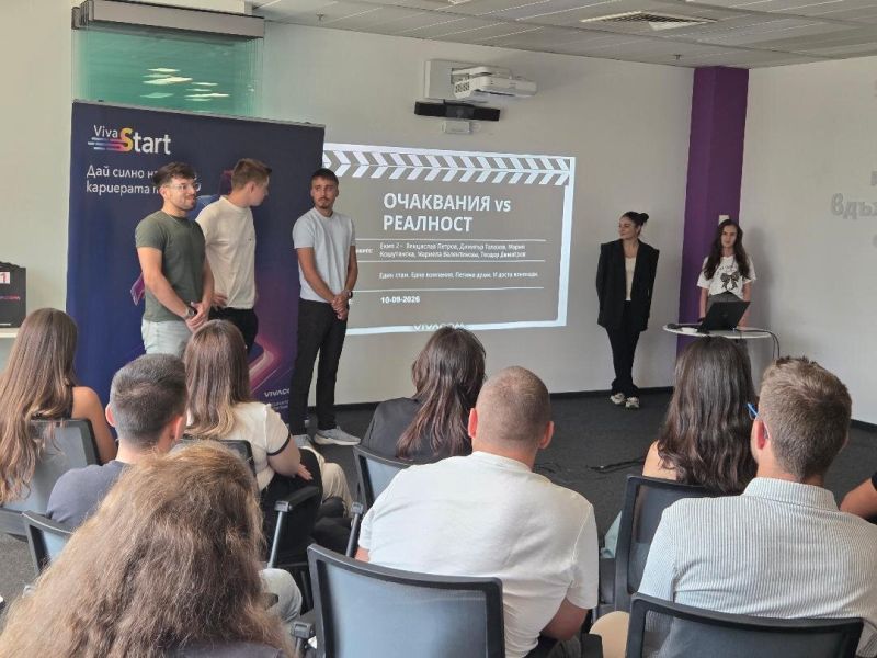Новата инициатива CreativeDAY на Лятната стажантска програма на Vivacom, даде възможност на младите таланти да проявят своята креативност