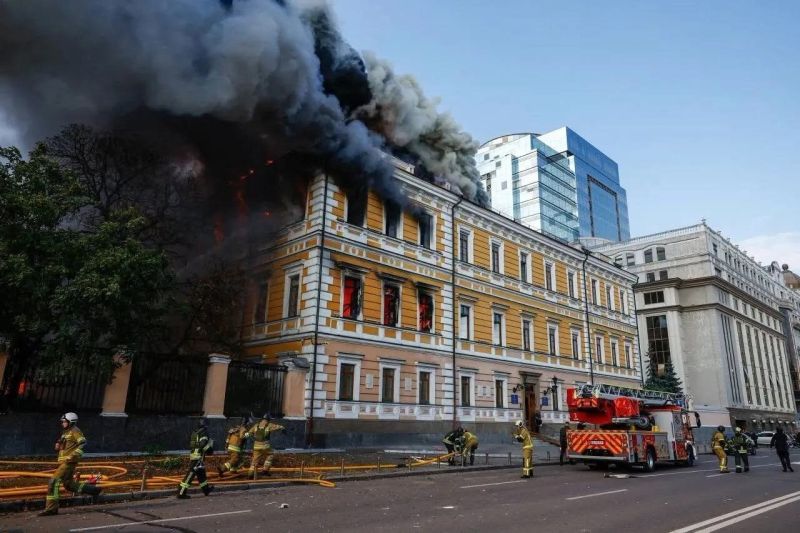 руския удар срещу Националната академия на науките на Украйна