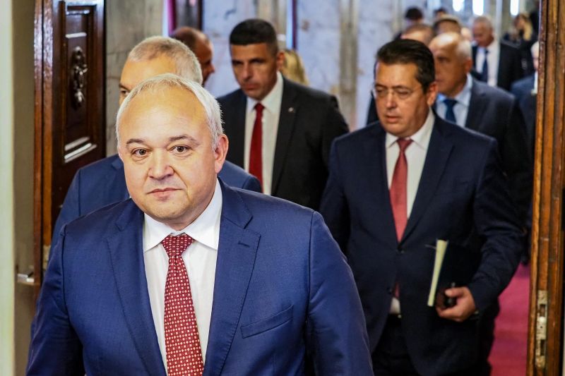 Вътрешният миностър Иван Демерджиев. 