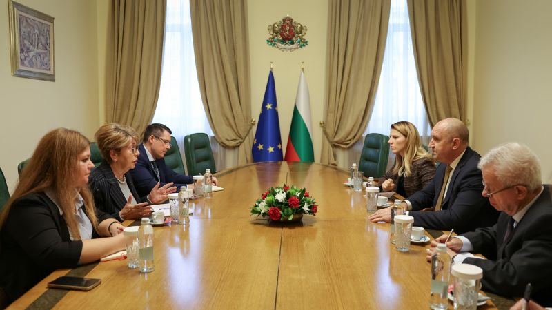 Среща на Радев с Митрофанова
