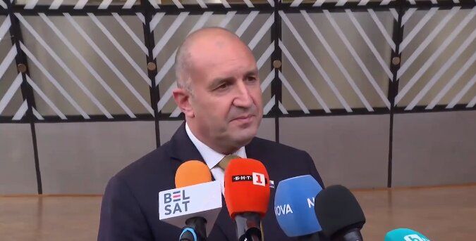 Премиерът Румен Радев преди редовното заседание на Европейския съвет.