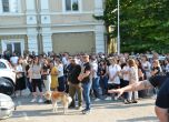''Полицаите не са убийци''. Протест във Варна в подкрепа на арестувалите Явор Георгиев (снимки) slid
