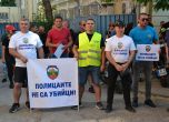 ''Полицаите не са убийци''. Протест във Варна в подкрепа на арестувалите Явор Георгиев (снимки) slid