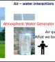 Offrir Inbar et al. 2021 Science of The Total Environment Air-water interactions: The signature of meteorological and air-quality parameters on the chemical characteristics of water produced from the atmosphere