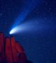 Хейл-Боп е необичайно ярка комета, която премина близо до Земята в края на 1990 г., достигайки най-близкия си подход през 1997 г. Тя се вижда по-голяма в Северното полукълбо и можеше да се наблюдава с невъоръжено око в продължение на около 18 месеца.  Снимка: ESO/NASA