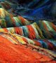 Тези разноцветни планини са пръснати в китайския Национален геоложки парк Чжанье (Zhangye National Geopark) в провинция Гансу.

  Снимка: Zhangye National Geopark
