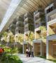 Амбициозният архитект Венсан Калбо (Vincent Callebaut) представи невероятен проект, чрез който иска да превърне бивша индустриална зона в Брюксел в едно екологично чудо  Снимка: Vincent Callebaut