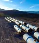 Футуристичният транспорт Hyperloop е с една крачка по-близо до реалността - публикувани са първите снимки на строящата се в пустинята Невада пълномащабна тестова писта.  Снимка: Hyperloop One