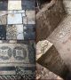 Луксозна вила, принадлежала преди 2000 години на римски военоначалник са открити по време на изкопните работи по разширяване на метрото на италианската столица.

Археолозите разкриха богато украсеното жилище с добре запазена мозайка с геометричен дизайн, мраморни подове и стенописи.  Снимка: Soprintendenza Speciale di Roma